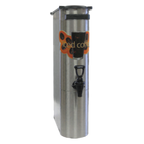 Thumbnail image #1 for Curtis TCNC Iced Tea/Coffee Dispenser, Tower, 3-1/2 gal, Stainless Steel, One Valve