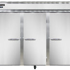 Thumbnail image #1 for Continental Refrigerator 3REN Three-Section Extra-Wide Reach-In Refrigerator, Solid Doors, Top-Mounted Self-Contained Refrigeration