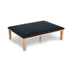 Thumbnail image #1 for Alpine Industries ADI996-05-BLK Massage Therapy Treatment Table, Upholstered Wood, Black, 72-2/5"W x 52-9/10"D x 18-1/2"H