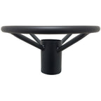 Thumbnail image #1 for Oak Street SSBFOOTRING 4" " Stamped Steel Foot Ring, 4", for Bar-Height Table Bases, Black Sandtex Finish