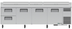 Thumbnail image #6 for True 119-1/4-Inch Pizza Prep Table with 3 Solid Doors, 2 Drawers and Alternate Top, R290 Self-Contained Refrigeration