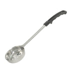 Thumbnail image #1 for CAC China SPCP-2K Perforated Portion Control Serving Spoon, 2 oz, Black Handle, Stainless Steel Case of 72