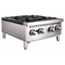 Thumbnail image #2 for Black Diamond BDCTH-24 24-Inch Heavy Duty Countertop Gas Hot Plate, 4 Burners, Stainless Steel