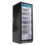 Thumbnail image #1 for Imbera VR27 BW 1-Door Glass Door Merchandiser, Black, 1 Section, Bottom-Mount Refrigeration, ENERGY STAR