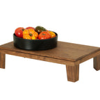 Thumbnail image #2 for Cal-Mil 23600-6-78 Taper Buffet Riser, Walnut, 12"W x 20"D x 6"H