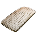Thumbnail image #1 for Korin Inc GL-272 Black Rectangular Serving Tray, 11.25"L × 5.75"W × 1"H Case of 6