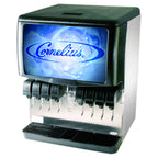 Thumbnail image #1 for Cornelius Enduro 621052807 Countertop 8-Valve Post-Mix Soda Dispenser with 250 lb Ice Capacity, Stainless Steel Exterior