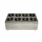 Thumbnail image #1 for Libertyware SCH8 Stainless Steel 8-Compartment Flatware Dispenser Case of 4