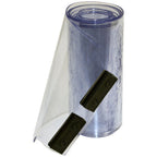 Thumbnail image #1 for AllPoints Foodservice Parts & Supplies 322183 Strip Curtain, 4 x 84 in, 0.060 in Thick, with Cleat