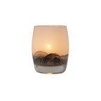 Thumbnail image #1 for Hollowick/Steelite Hollowick Lighting LMP5165 Glass Contour Votive Lamp, Lalique Black, 3-3/4"H