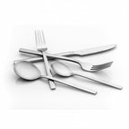 Thumbnail image #2 for Libbey Elexa Satin 663 029 Cocktail Fork, 5-1/4", 18/0 Stainless Steel, Satin Finish