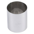Thumbnail image #1 for Louis Tellier US Gobel 864904 Ice Cream Cake Ring, 4-Inch Round, 2.4-Inch High, Stainless Steel