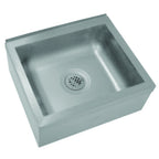 Thumbnail image #1 for Advance Tabco 9-OP-21 Floor-Mounted Stainless Steel Mop Sink, 26"W x 26"D x 14"H, 21"W x 21"D x 10" Deep Bowl