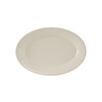 Thumbnail image #1 for Tuxton China Reno TRE-033 Ceramic Oval Platter, 7" x 4-5/8", Wide Rolled Edge Case of 3 Dozen