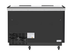 Thumbnail image #6 for KoolMore 50-Inch Commercial Glass Froster, 14 Cu. Ft., Black Steel Finish, Top Sliding Door