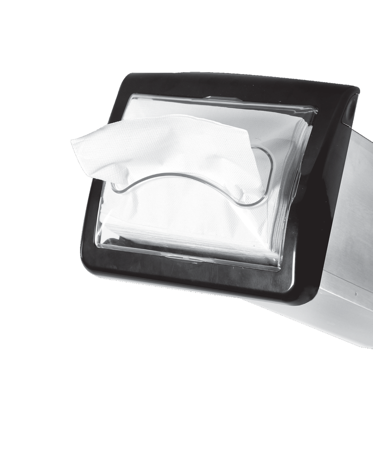 Product image #4 for Venue In-Counter Fullfold Napkin Dispenser with Control Face, 750+ Capacity