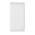 Thumbnail image #1 for Tableware Solutions USA Piata PPC03533 Rectangular China Platter, 13 x 9 in, Narrow Rim, Rolled Edge Case of 6