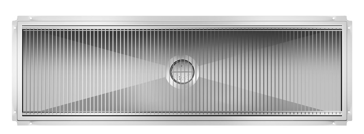 Product image #2 for KoolMore Commercial Floor Trough Drain with Subway-Style Grating, 60-Inch x 18-Inch, 304 Stainless Steel