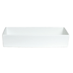 Thumbnail image #1 for G.E.T. Bugambilia COMP16 Salad Bar Bowl, 12.4 qt, 19-1/4 x 11-1/2 x 4 in, Rectangular Cast Aluminum with Resin Coating