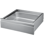 Thumbnail image #1 for Component Hardware S90-0020-C-N Stainless Steel Work Table Drawer Assembly, 20"W Front, Full-Extension, Self-Closing, Cylinder Lock