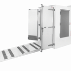 Thumbnail image #1 for Leer 3764301 Pallet Load Ice Merchandiser, 225 Cu. Ft., Outdoor, Solid Doors, Self-Contained Bottom-Mount Refrigeration