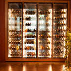 Thumbnail image #1 for Oscartek Gala GALA W1370PT 54-Inch Pass-Through Commercial Wine Cooler, Stainless Steel, Triple-Pane Glass Doors