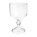 Thumbnail image #1 for G.E.T. SW-1428-1-SAN-CL Plastic Schooner Drinking Glass, 36 oz, Clear SAN, Goblet Style 1 Dozen