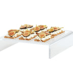 Thumbnail image #1 for Cal-Mil Milo 23817-3-12 Acrylic U-Style Buffet Riser, Clear, 12"W x 12"D x 3"H