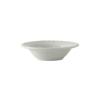 Thumbnail image #1 for Tuxton China Sonoma YPD-052 Porcelain Fruit Dish, 3-1/2 oz, 5-1/4" Round, Embossed Case of 3 Dozen