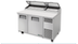 Thumbnail image #5 for True 60-1/4-Inch 2-Section Pizza Prep Table with Self-Contained Side-Mounted Refrigeration