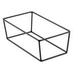 Thumbnail image #1 for Global Tableware Collective Dalebrook, Buffet Stands DBTB3450 Rectangular Black Metal Buffet Stand, 9-5/8" x 6" x 3-7/8"
