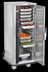 Thumbnail image #6 for FWE PS-1220-15 Mobile Heated Holding Cabinet, 15 Full-Size Pan Capacity, Humi-Temp, Stainless Steel