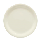 Thumbnail image #1 for G.E.T. Diamond Ivory NP-7-DI Melamine Plate, 7-1/4 in., Round, Narrow Rim, Ivory Case of 4 Dozen