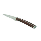Thumbnail image #1 for Steelite Walco, San Antonio WL510527 Forged Steak Knife, 4-inch 420 Stainless Steel Blade, Wood Handle Pack of 1 Dozen
