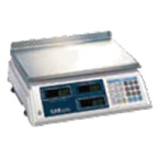 Thumbnail image #1 for Alfa International CAS AS2K-30 Digital Price Computing Scale, 30 lb x 0.01 lb, Stainless Steel Platform, VFD Display