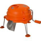 Thumbnail image #1 for AllPoints Foodservice Parts & Supplies 51312 Manual Vegetable Dicer, 1/4-Inch Dice, Cubes or Sticks, Orange Plastic