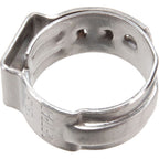 Thumbnail image #1 for AllPoints Foodservice Parts & Supplies 1421118 Stainless Steel Tab Clamp, 1/2-Inch OD, .435-.500-Inch Range