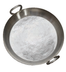 Thumbnail image #2 for American Metalcraft 21-3/4-Inch Round Hammered Stainless Steel Griddle Paella Pan