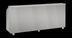 Thumbnail image #5 for FWE SCB-8 95-Inch Mobile Stainless Steel Beverage Service Bar with Ice Bins and Underbar Server