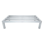 Thumbnail image #2 for Empura Stainless E-ADR362008 Aluminum Dunnage Rack, Stationary, 36"W x 20"D x 8"H, 1,630 lb Capacity
