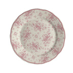 Thumbnail image #1 for Steelite International HL Ivory HL54263888 Round China Plate, 7-1/4", Carolyn Liliana Rose, Scalloped Edge Case of 3 Dozen