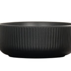 Thumbnail image #1 for Cal-Mil Arista 26106-6-13 Round Melamine Bowl, 30 oz, 6.25" Diameter, 2.5"H, Matte Black Case of 6