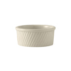 Thumbnail image #1 for Tuxton China DuraTux®© BEX-1604 Round Ceramic Soufflé Dish, 13.5 oz, Swirl, 5 in Diameter x 2.25 in High 1 Dozen