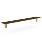 Thumbnail image #1 for Steelite Mogogo, Modular MGCIAF05WBXX Modular Buffet Serving Shelf, Bengali Mango Wood Laminate, 71 x 9-1/2 x 6-1/2 in