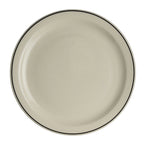 Thumbnail image #1 for Steelite International Homer, Black Line HL2241743 9" Round White China Plate, Narrow Rim Case of 2 Dozen