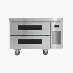 Thumbnail image #1 for Hurakan by Equip.me HKN-CB36R1S Chef Base Refrigerator, 36.375"W, 5.9 cu. ft., 2 Drawers, Side-Mounted Self-Contained Refrigeration