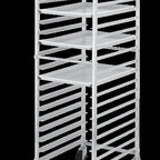 Thumbnail image #5 for Channel Manufacturing HDKD20 20-Pan Aluminum Bun Pan Rack, Knock-Down, End-Load, 3-Inch Spacing, 20.5 x 26 x 70.25 Inches