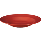 Thumbnail image #1 for G.E.T. Diamond Harvest B-2412-CR Melamine Bowl, 24 oz, Cranberry Red, 12-1/2" Diameter 1 Dozen