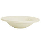 Thumbnail image #1 for CAC China Garden State GAD-32 Embossed Porcelain Fruit Dish, 3-1/2 oz, 4-3/4" Diameter Case of 3 Dozen