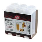 Thumbnail image #1 for TableCraft Products Invertatop C24SV Clear 24 oz Wide-Mouth Single-Tip Squeeze Bottle Case of 8